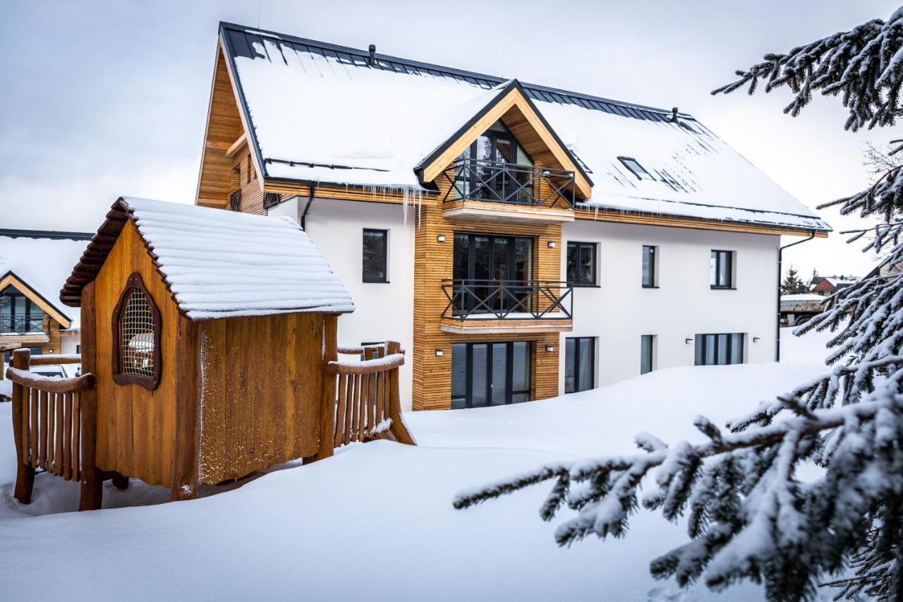Loučná pod Klínovcem Ski Chalet Klinovec מראה חיצוני תמונה