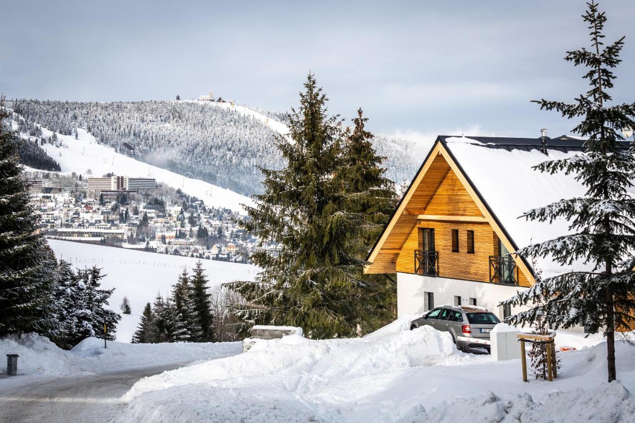 Loučná pod Klínovcem Ski Chalet Klinovec מראה חיצוני תמונה