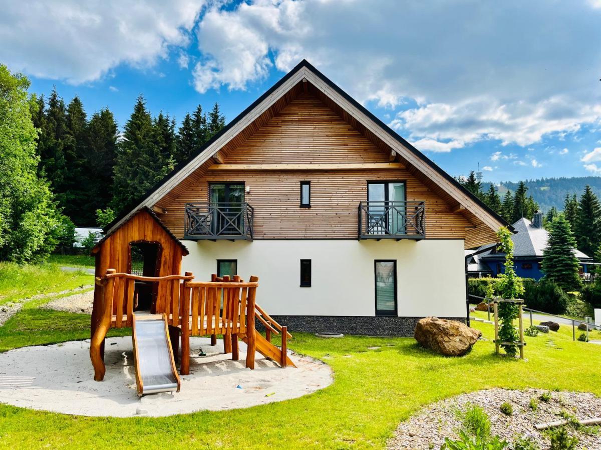 Loučná pod Klínovcem Ski Chalet Klinovec מראה חיצוני תמונה
